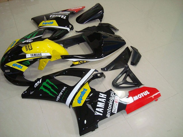 Aftermarket Yellow Monster 00-01 Yamaha YZF R1 Motorcycle Fairings & Bodywork Sale Aftermarket Yellow Monster 00-01 Yamaha YZF R1 Motorcycle Fairings & Bodywork Sale