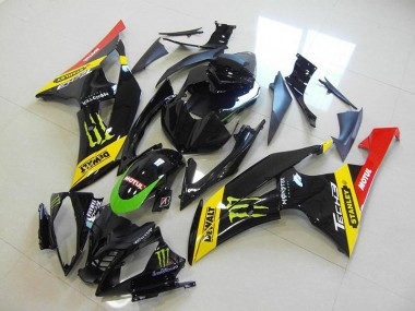 Aftermarket Yellow Monster 08-16 Yamaha YZF R6 Full Fairing Kit Sale