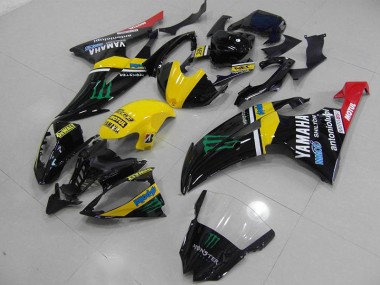 Aftermarket Yellow Monster 08-16 Yamaha YZF R6 Motorcycle Fairings & Bodywork Sale