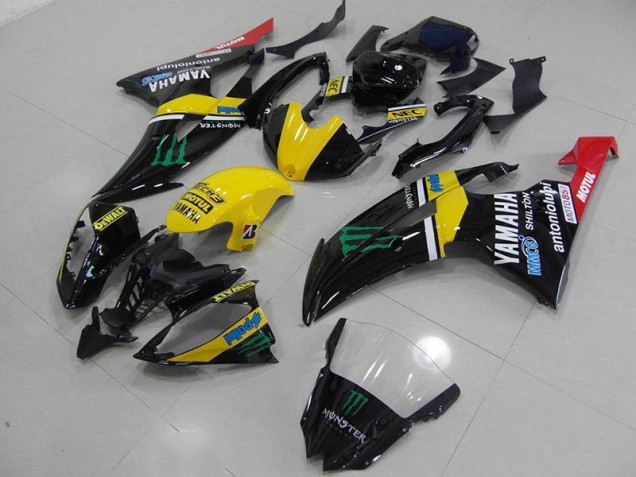 Aftermarket Yellow Monster 08-16 Yamaha YZF R6 Motorcycle Fairings & Bodywork Sale