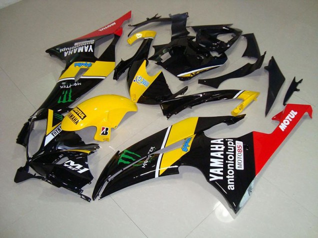 Aftermarket Yellow Monster 08-16 Yamaha YZF R6 Motorcycle Fairings Sale Aftermarket Yellow Monster 08-16 Yamaha YZF R6 Motorcycle Fairings Sale