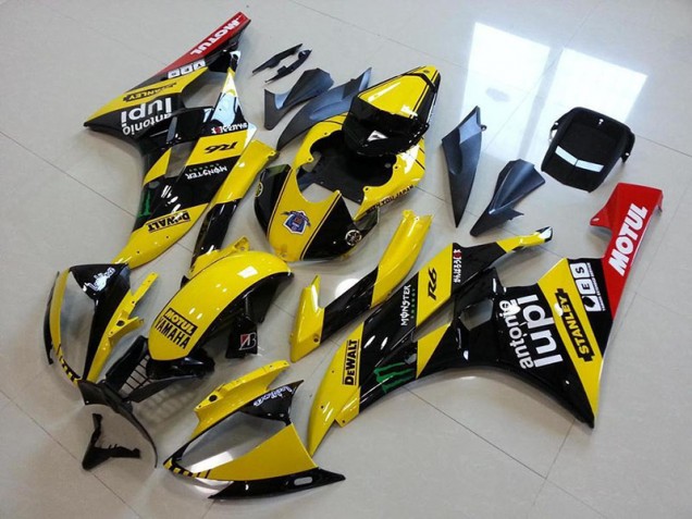 Aftermarket Yellow Monster Lupi 06-07 Yamaha YZF R6 Motorcycle Fairings Sale Aftermarket Yellow Monster Lupi 06-07 Yamaha YZF R6 Motorcycle Fairings Sale